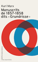 Manuscrits de 1857-1858 dits Grundrisse